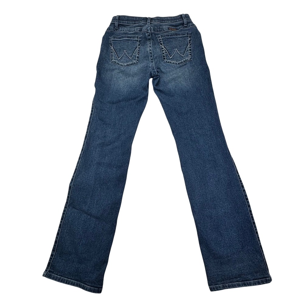 Wrangler Q-Baby Ultimate Riding Jeans 3x34 Medium Wash Bootcut WRQ20AY